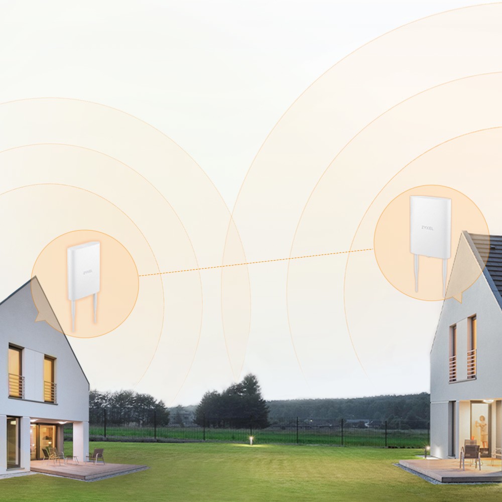 Wi-Fi 6 pristupna točka ZYXEL NWA55AXE (2.4GHz(2x2)/5GHz(2x2), PoE+, 1x1G, bijela)-11