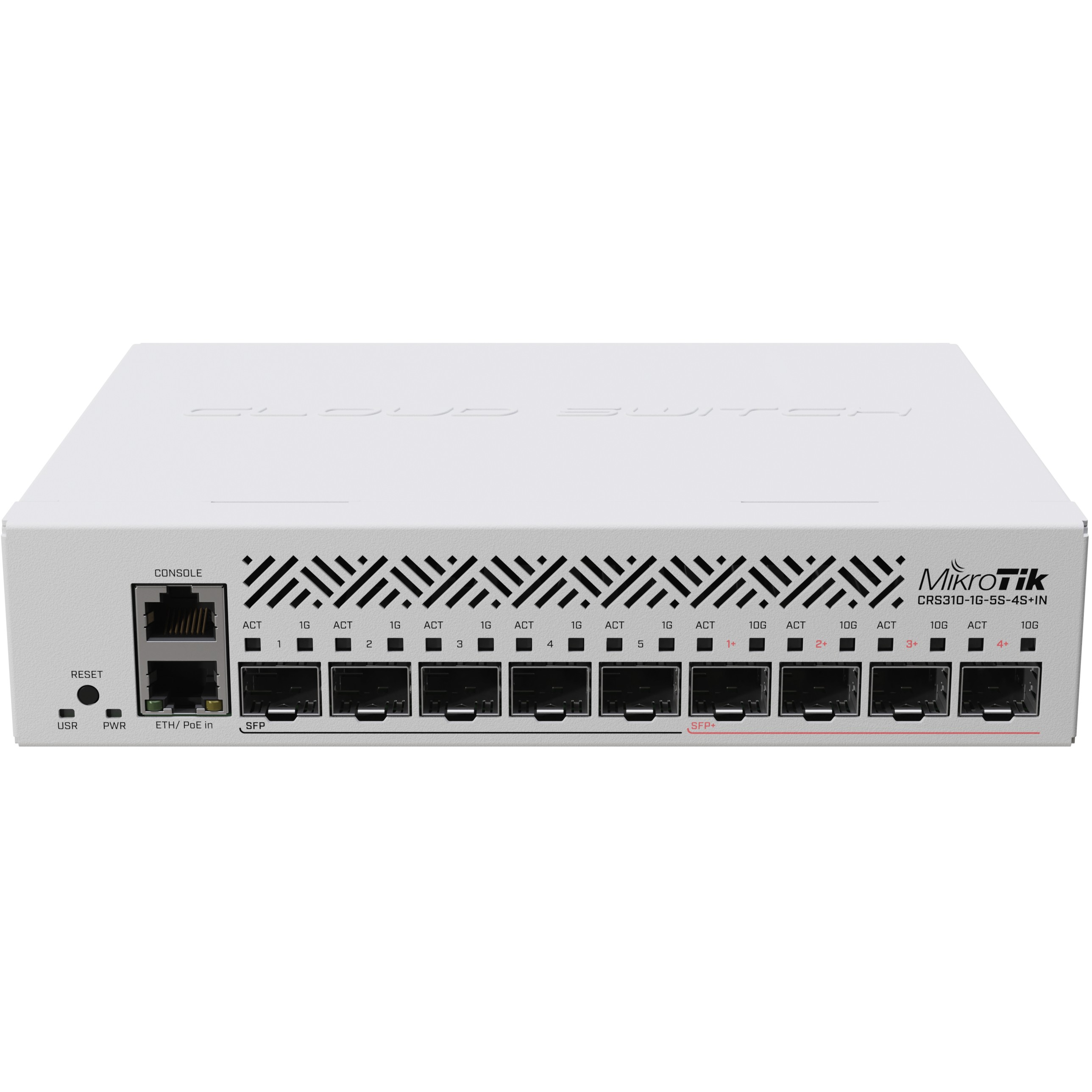 Mrežni switch MIKROTIK CRS310-1G-5S-4S+IN Managed L3 Power over Ethernet (PoE) 1U-0