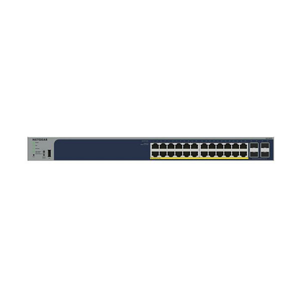 Mrežni prekidač NETGEAR GS752TPP (Upravljani L2/L3/L4 Gigabit Ethernet (10/100/1000), Power over Ethernet (PoE), Siva)-1