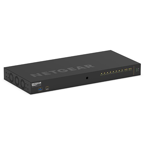 Uređaj za mrežu NETGEAR M4250-10G2XF-PoE+ Managed L2/L3 Gigabit Ethernet Power over Ethernet (PoE) 1U Crna