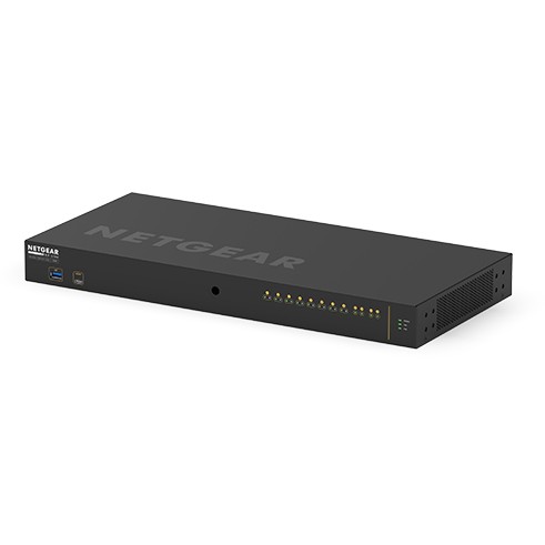 Uređaj za mrežu NETGEAR M4250-10G2XF-PoE+ Managed L2/L3 Gigabit Ethernet Power over Ethernet (PoE) 1U Crna-1