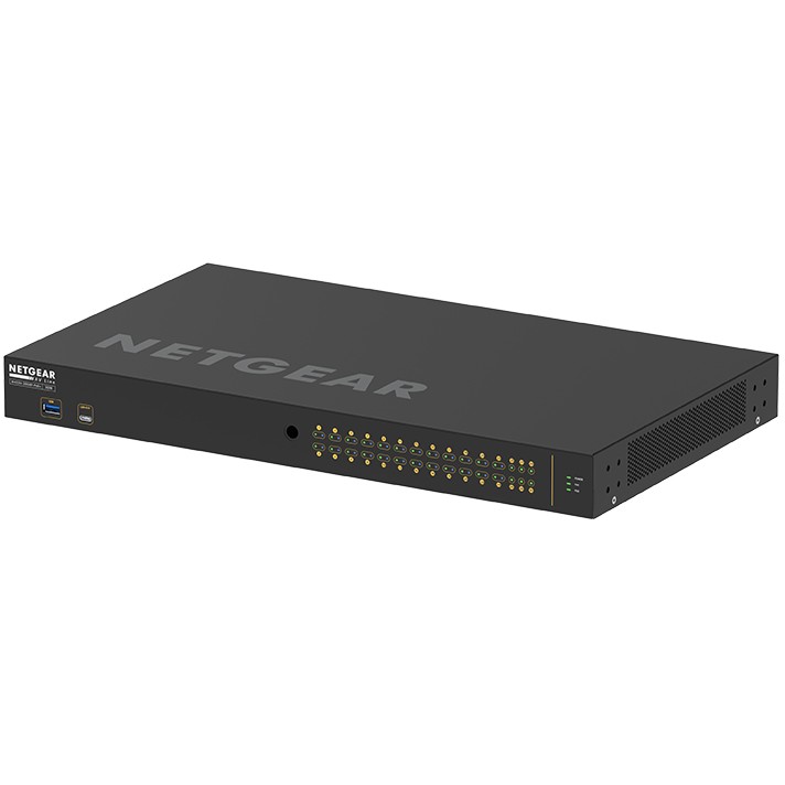 Mrežni switch NETGEAR GSM4230P-100EUS Managed L2/L3 Gigabit Ethernet Power over Ethernet (PoE) 1U Crna-1
