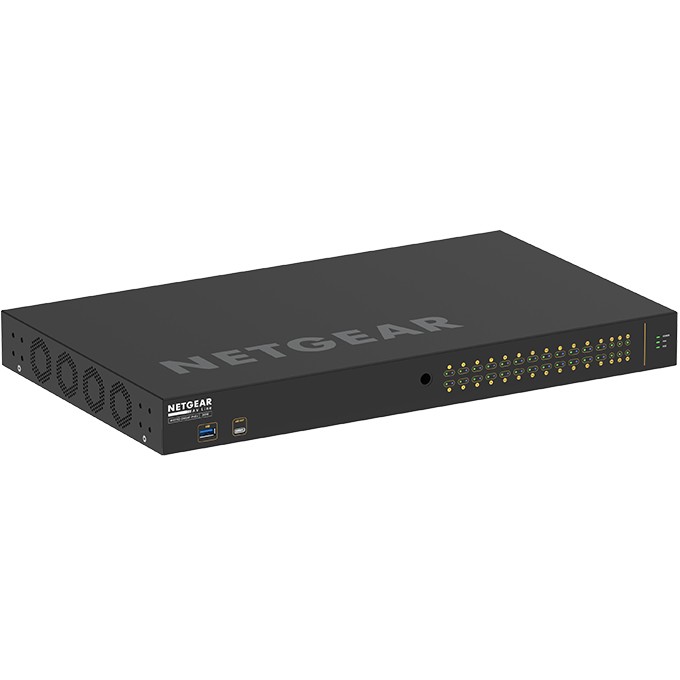 Mrežni switch NETGEAR GSM4230P-100EUS Managed L2/L3 Gigabit Ethernet Power over Ethernet (PoE) 1U Crna-2