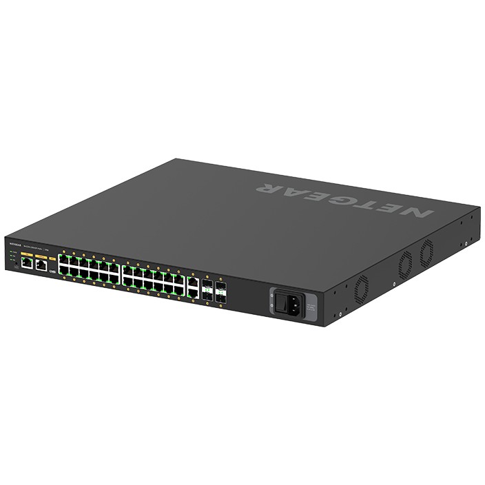 Mrežni switch NETGEAR GSM4230P-100EUS Managed L2/L3 Gigabit Ethernet Power over Ethernet (PoE) 1U Crna-3