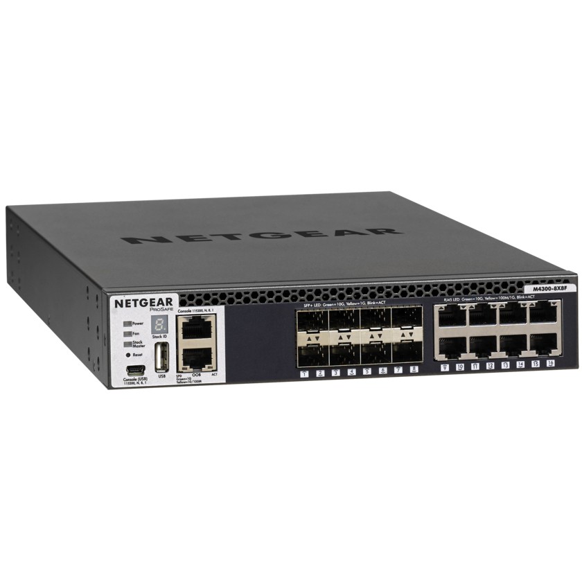 Switch NETGEAR M4300-8X8F-1