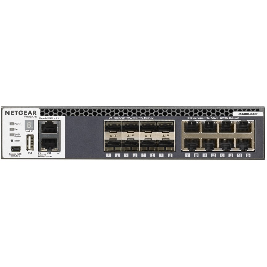 Switch NETGEAR M4300-8X8F-4