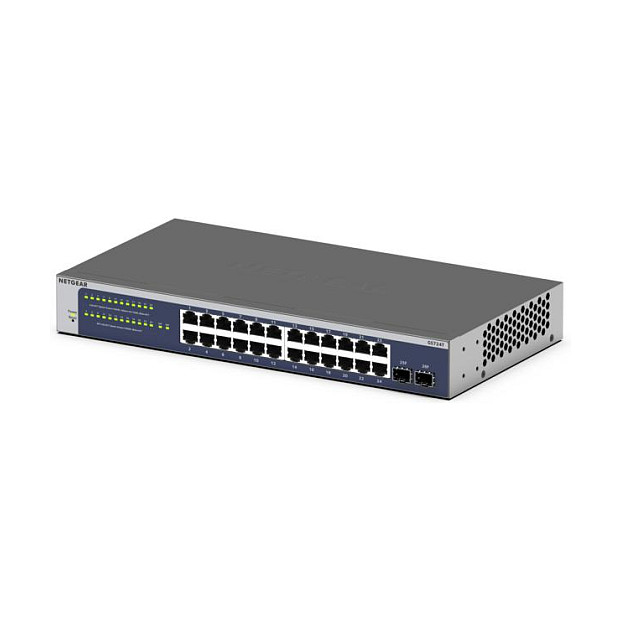 Upravljački gigabitni prekidač NETGEAR GS724Tv6 26p (upravljani, 26 porta)-1