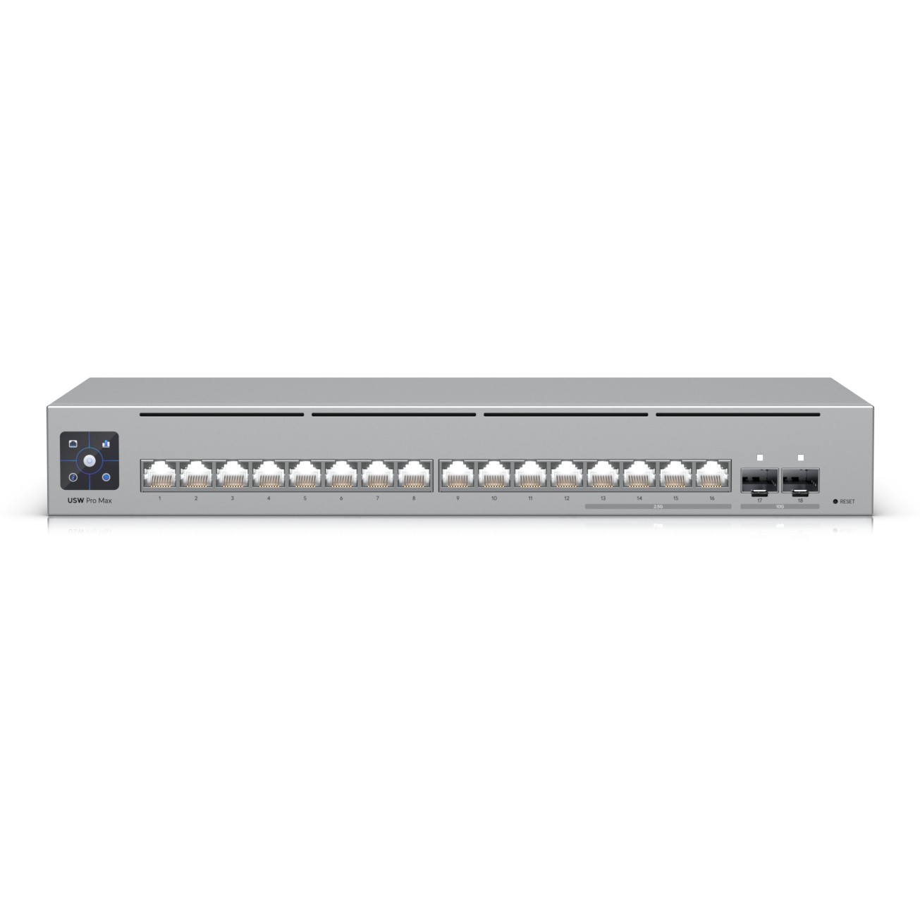 Mrežni prekidač UBIQUITI UniFi Pro Max 16 18p Managed Gigabit/Multigigabit/10G (upravljani gigabit/multigigabit/10G)-2