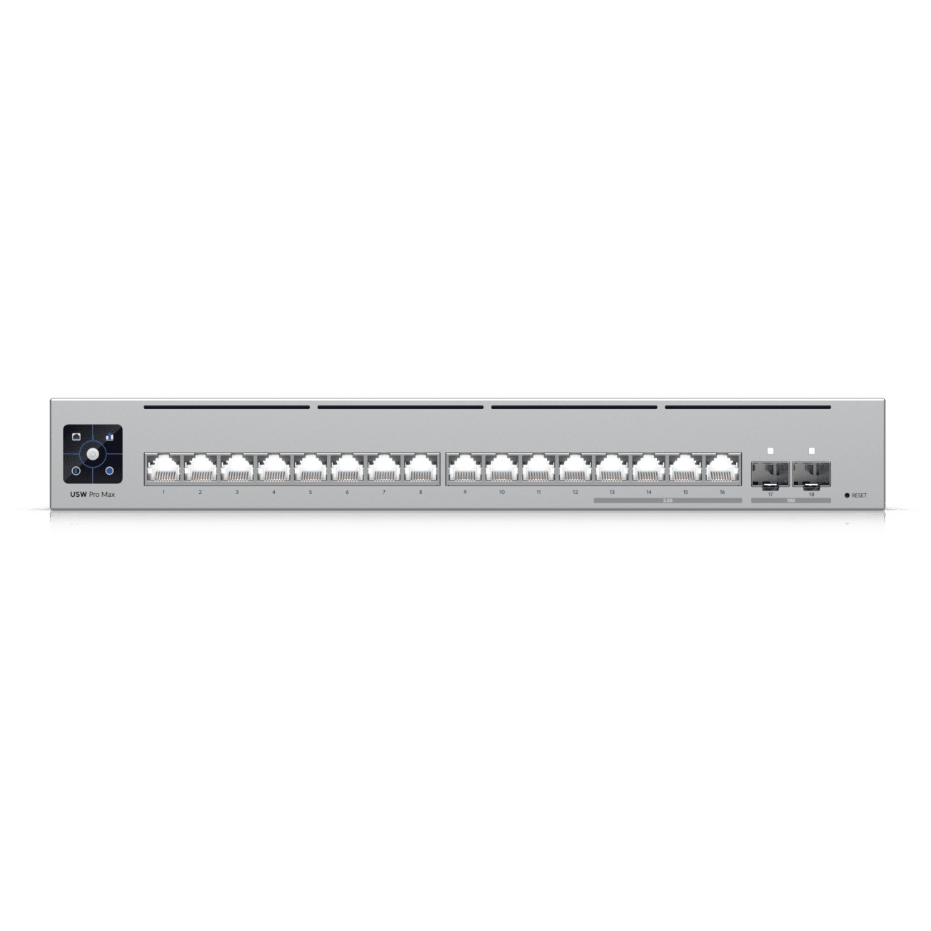 Mrežni prekidač UBIQUITI UniFi Pro Max 16 18p Managed Gigabit/Multigigabit/10G (upravljani gigabit/multigigabit/10G)-3