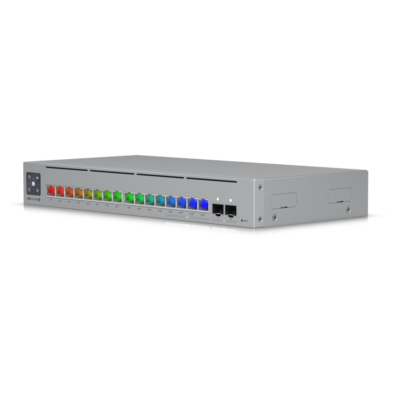 Switch UBIQUITI UniFi Pro Max 16 PoE 18p (PoE+ 12; PoE++ 4;) Managed Gigabit/Multigigabit/10G-3