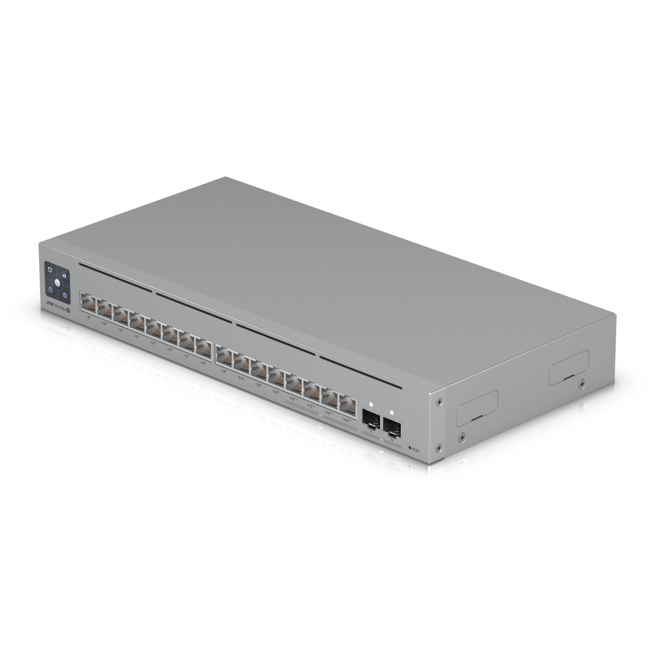 Switch UBIQUITI UniFi Pro Max 16 PoE 18p (PoE+ 12; PoE++ 4;) Managed Gigabit/Multigigabit/10G-6