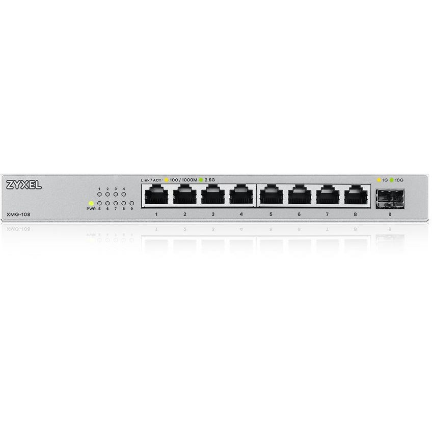 Switch ZyXEL XMG-108 Unmanaged 2.5G Ethernet Silver-1