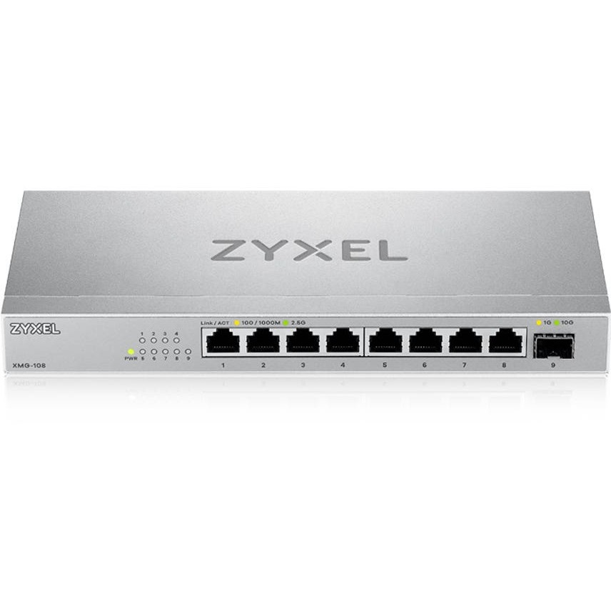 Switch ZyXEL XMG-108 Unmanaged 2.5G Ethernet Silver-2
