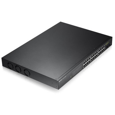 Upravljani gigabitni ethernet ZYXEL GS1900-24HP (1U, 10/100/1000, crna)-2