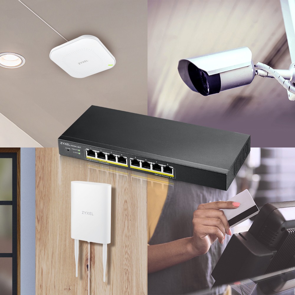 Switch ZYXEL GS1915-8EP (Managed L2, Gigabit Ethernet, Power over Ethernet, Crni)-6