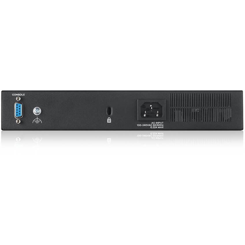Mrežni prekidač ZYXEL GS2220-10-EU0101F (Upravljani L2 Gigabit Ethernet (10/100/1000), Crna)-2