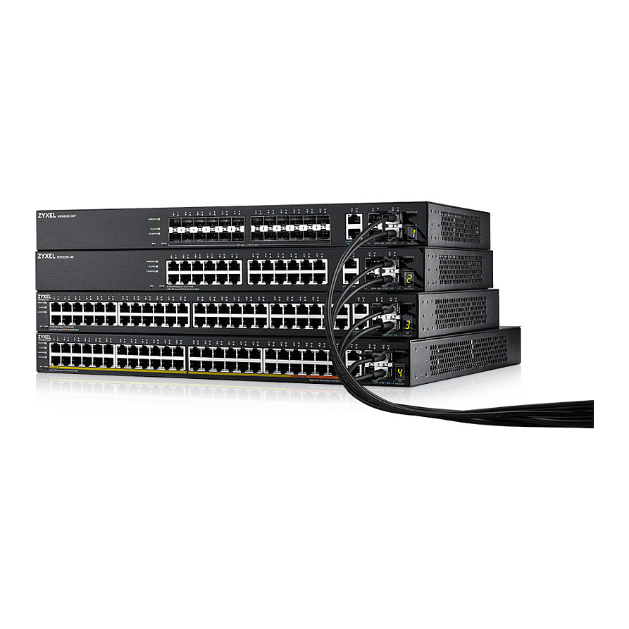 Upravljački mrežni prekidač ZYXEL XGS2220-30F (Managed L3, crna)-5