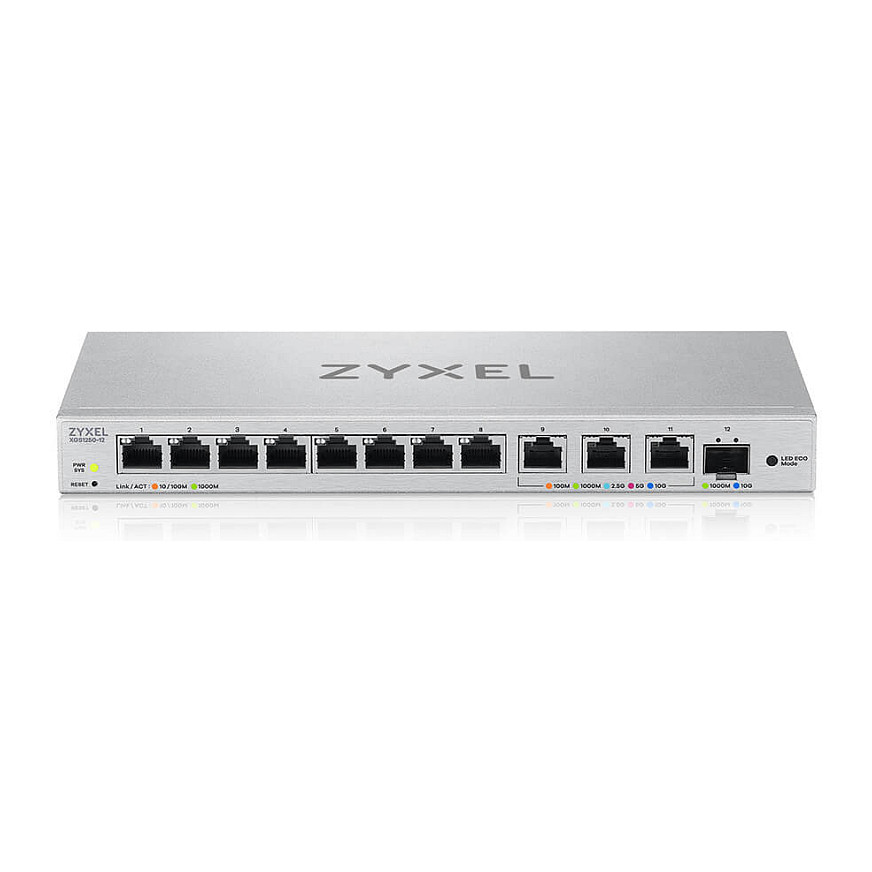 Upravljački mrežni prekidač ZYXEL XGS1250-12 (12 portova, Gigabit/10G)-3