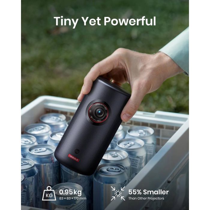 Prijenosni projektor NEBULA Capsule 3 Laser Google TV (Google TV, laserska tehnologija)-5