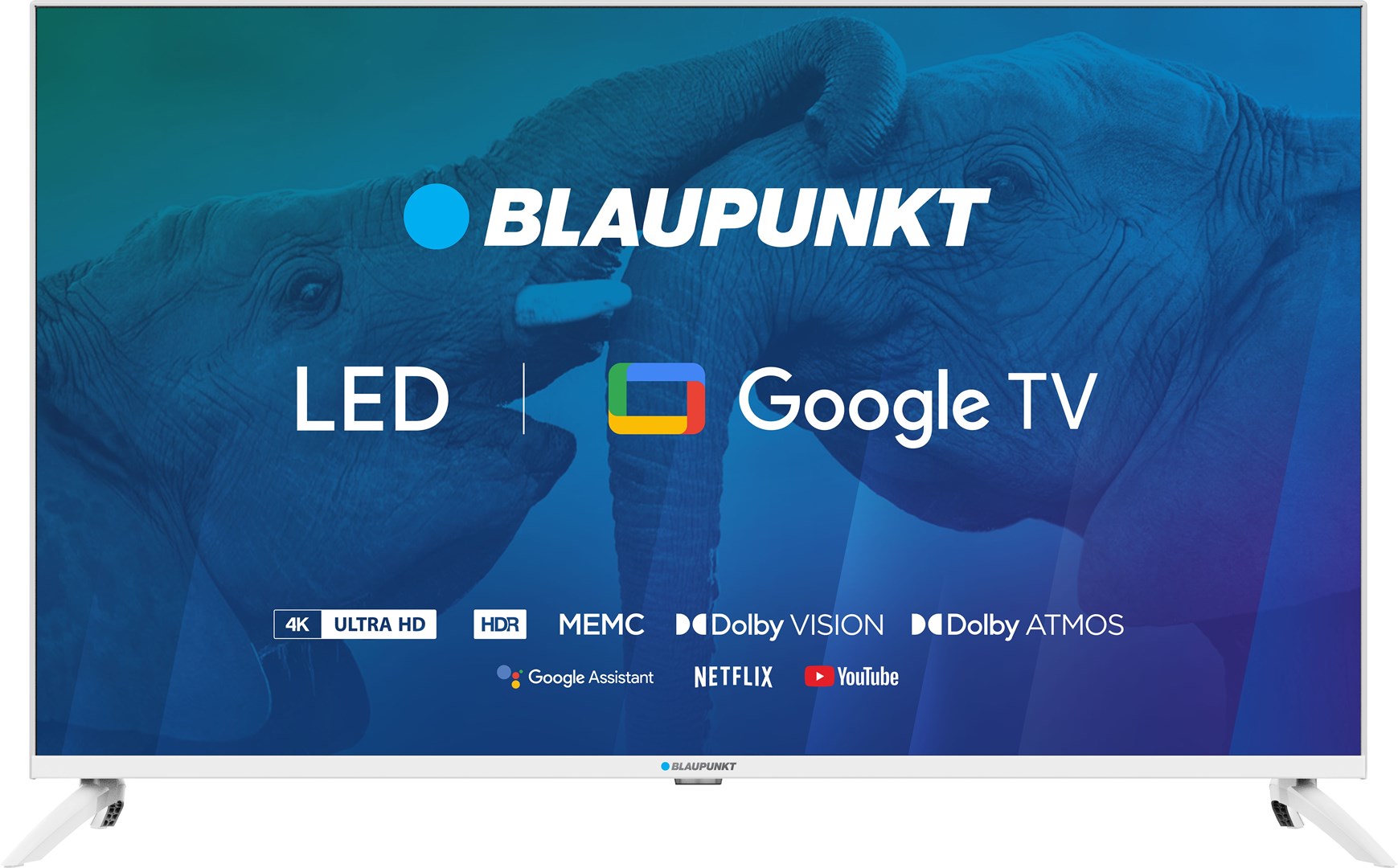 TV BLAUPUNKT LED 43UBG6010S Google TV (109 cm, 4K Ultra HD, HDR, Dolby Atmos, Smart TV, DVB-T/T2/C/S/S2, bijeli)-4