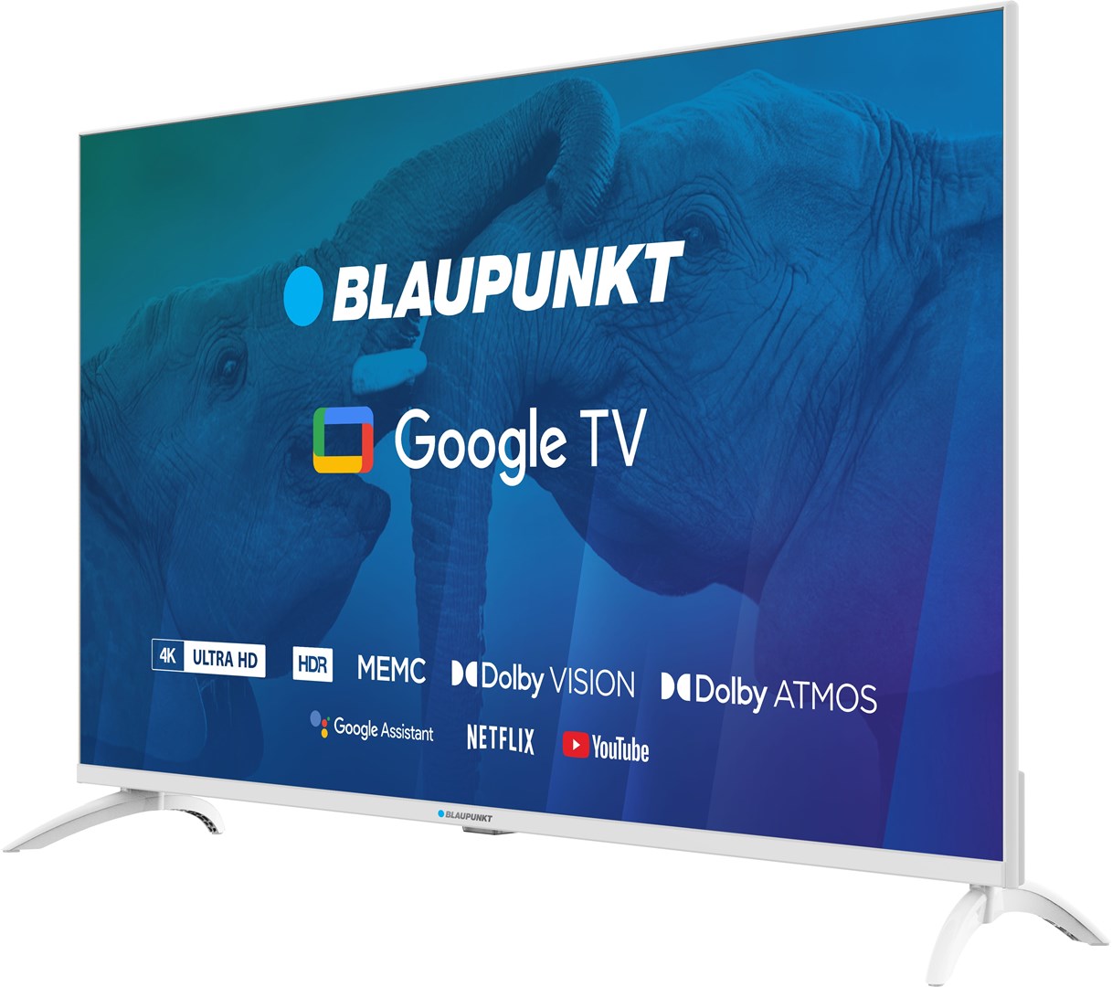 TV BLAUPUNKT LED 43UBG6010S Google TV (109 cm, 4K Ultra HD, HDR, Dolby Atmos, Smart TV, DVB-T/T2/C/S/S2, bijeli)-0