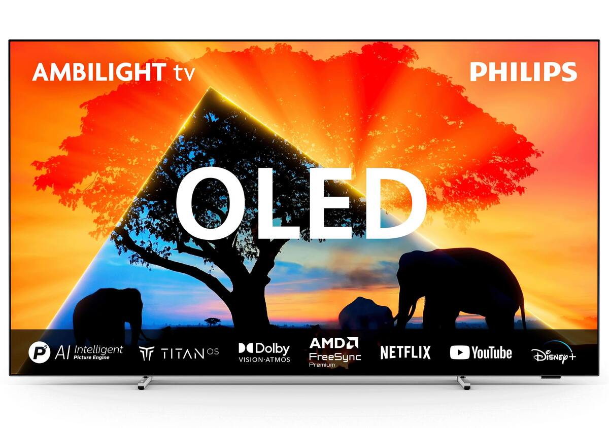 TV PHILIPS OLED 55OLED769/12 Ambilight TV Titan OS (139 cm, 4K Ultra HD, HDR10+ Adaptive, Smart TV, DVB-T/T2/T2-HD/C/S2)-0