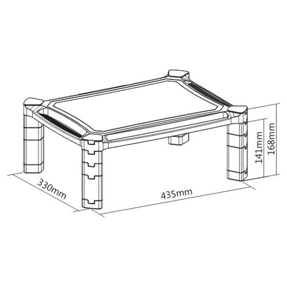 Techly Height-Adjustable Smart Stand ICA-MS 401-2