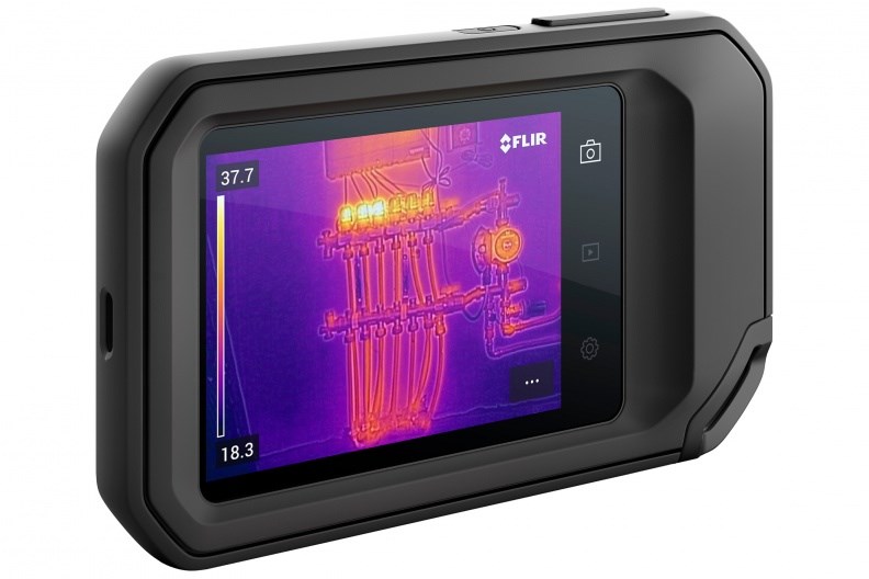 Termovizijska kamera FLIR C-5 (Crna, Ugrađeni zaslon, 160 x 120 piksela)-0