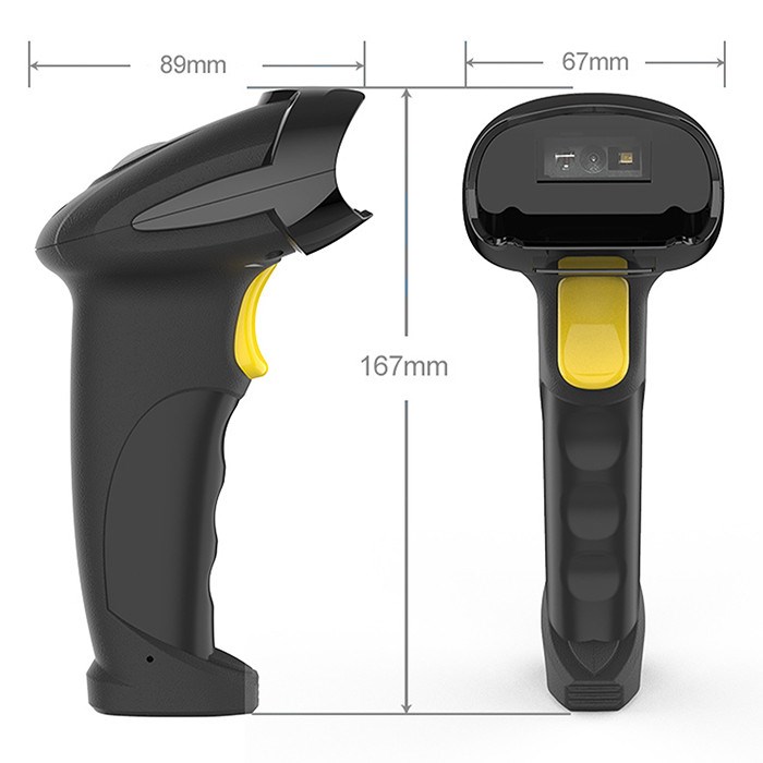 Bežični skener barkodova QOLTEC 50856 (1D 2D, 2.4GHz)-4