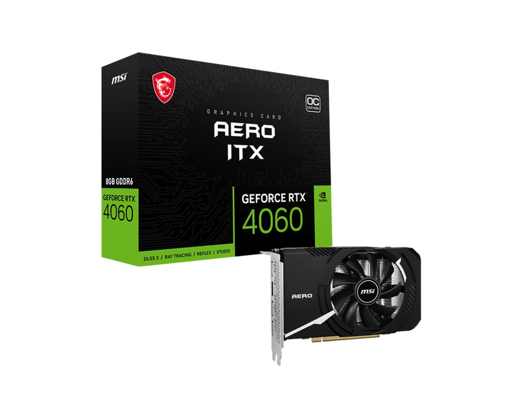 Grafička kartica MSI AERO GeForce RTX 4060 ITX 8G OC (8GB GDDR6, NVIDIA)-0