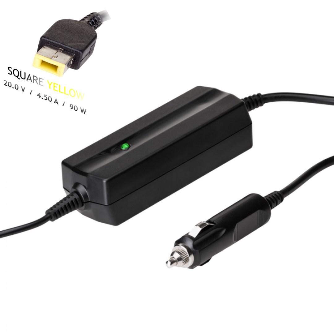 Auto adapter za napajanje AKYGA AK-ND-42 (90 W, 12 V ulaz, 20 V izlaz, za Lenovo, crna)-3