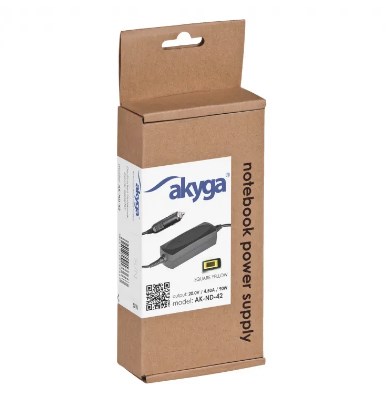 Auto adapter za napajanje AKYGA AK-ND-42 (90 W, 12 V ulaz, 20 V izlaz, za Lenovo, crna)-1