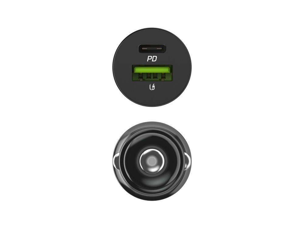 USB Punjač GREEN CELL GC CADM-GC-38AC (38W, 1x USB-C, USB-A, crna, za mobitel, tablet, pametni sat, prijenosni zvučnik, power bank)-11