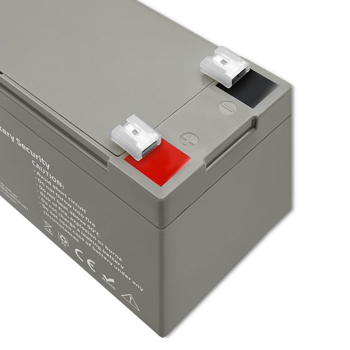 Qoltec 53076 AGM battery | 12V | 7Ah | max. 105A | Security-3