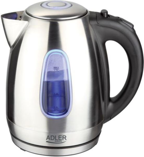 Kuhalo za vodu ADLER AD 1223 (1.7 L, nehrđajući čelik, 2200 W)