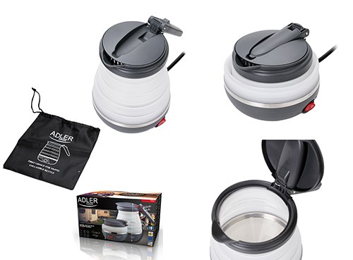 Putno kuhalo za vodu ADLER AD 1279 (0.6 L, 750 W)-8