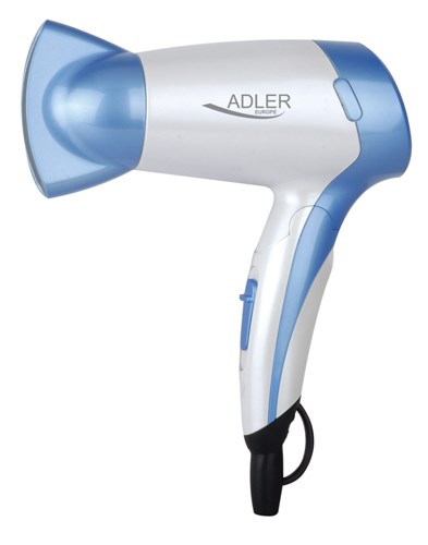 Sušilo za kosu ADLER AD 2222 (1200W, sklopiva ručka, plavo/bijelo)-0