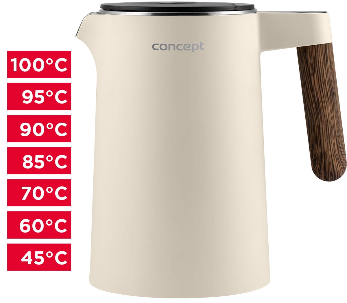 CONCEPT Electric Kettle RK3304-0