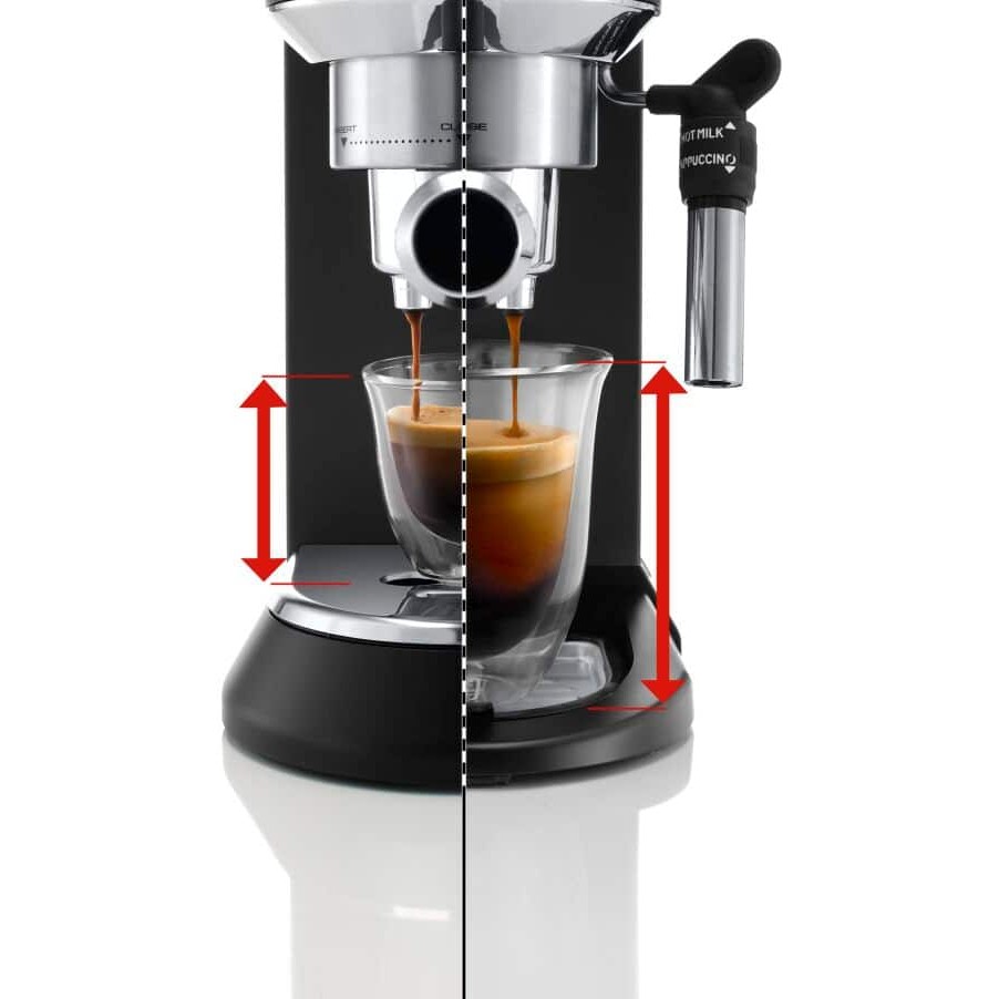 Aparat za kavu DE'LONGHI Dedica Style EC 685.BK (15 bar, 1,1 l, 1300 W, crni)-4
