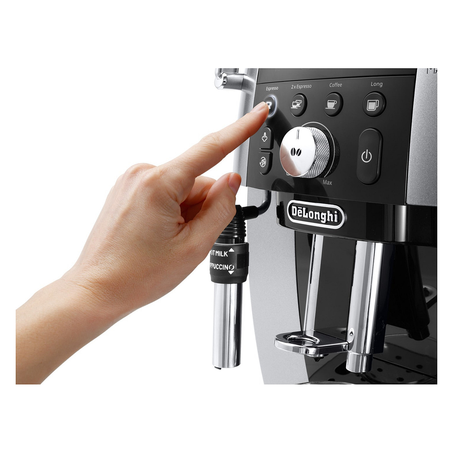 Aparat za kavu DE’LONGHI Magnifica S Smart ECAM 250.23.SB (1,8 l, 1450 W, 15 bar, srebrno-crni)-2