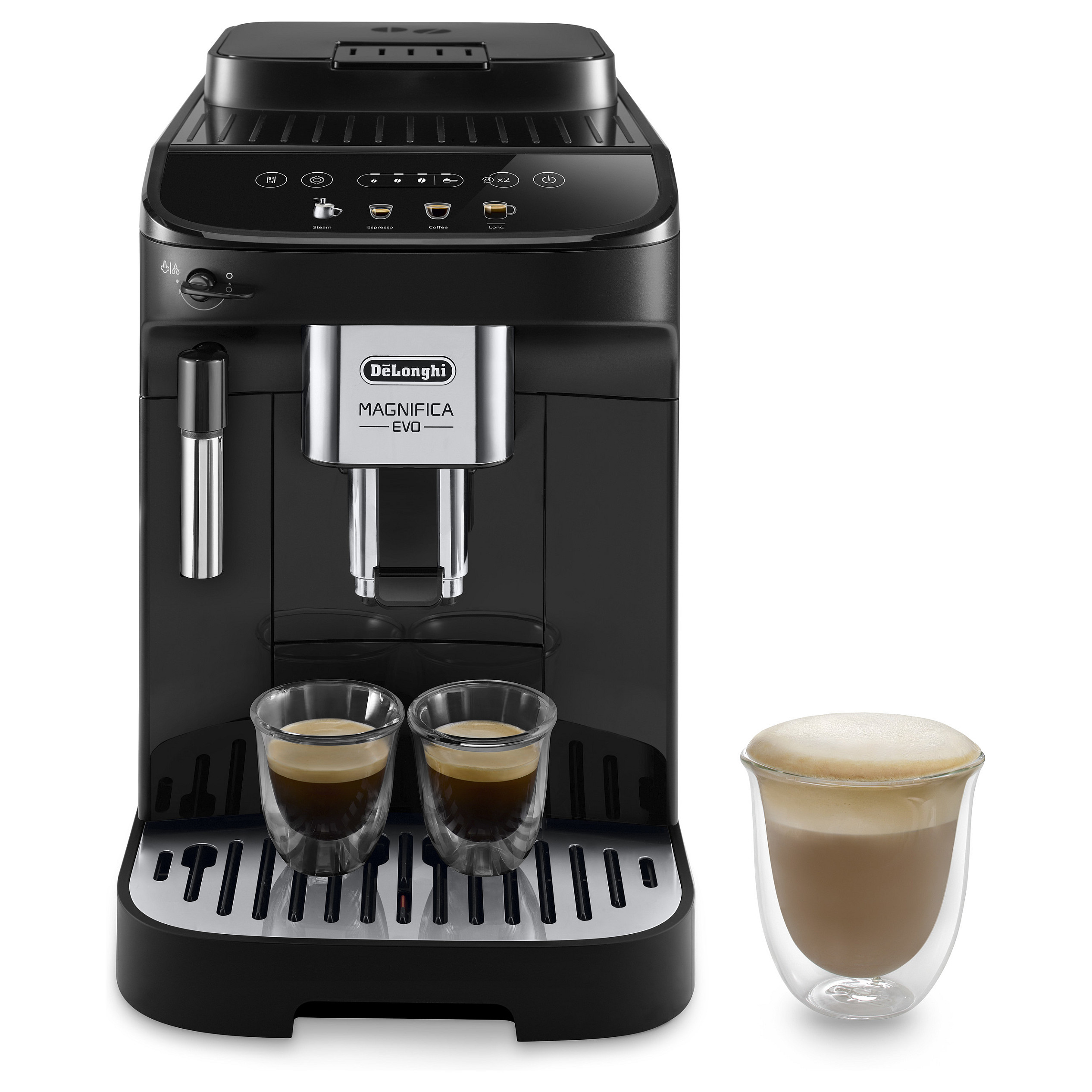 Aparat za kavu DE’LONGHI Magnifica Evo ECAM 290.21.B (zrna/mljevena, 15 bar, 1450 W, 1,8 l, crni)