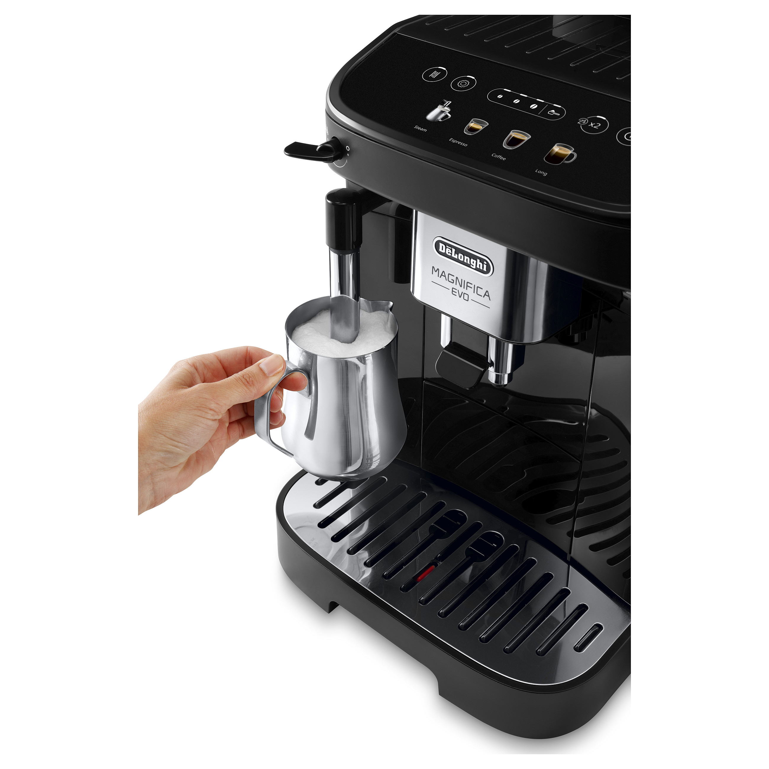 Aparat za kavu DE’LONGHI Magnifica Evo ECAM 290.21.B (zrna/mljevena, 15 bar, 1450 W, 1,8 l, crni)-2