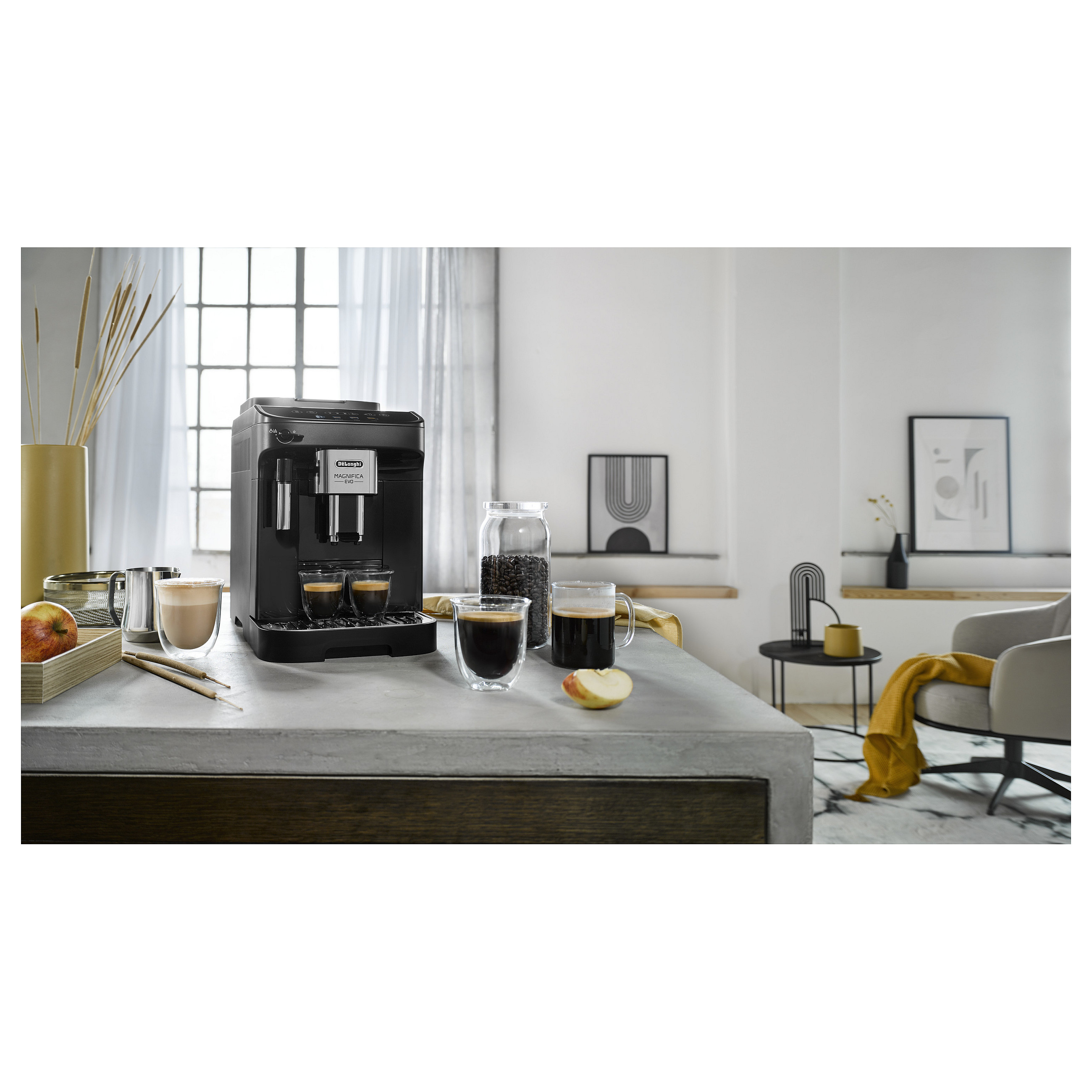 Aparat za kavu DE’LONGHI Magnifica Evo ECAM 290.21.B (zrna/mljevena, 15 bar, 1450 W, 1,8 l, crni)-3