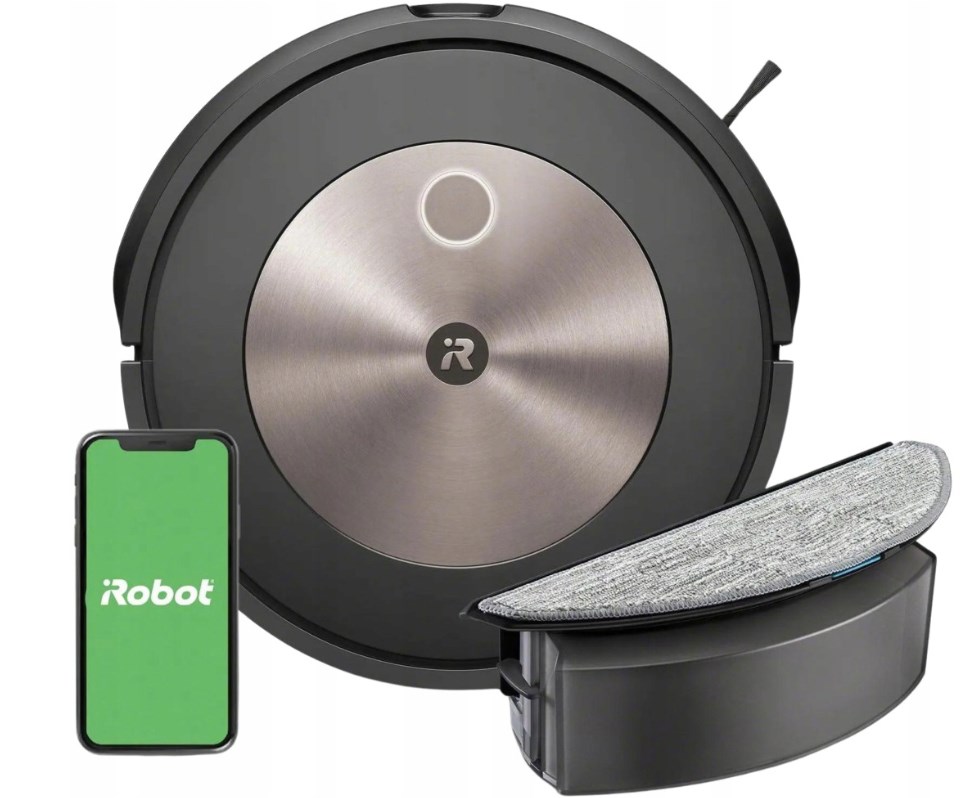 Robotski usisavač iRobot Roomba Combo j5 (j517640)-3