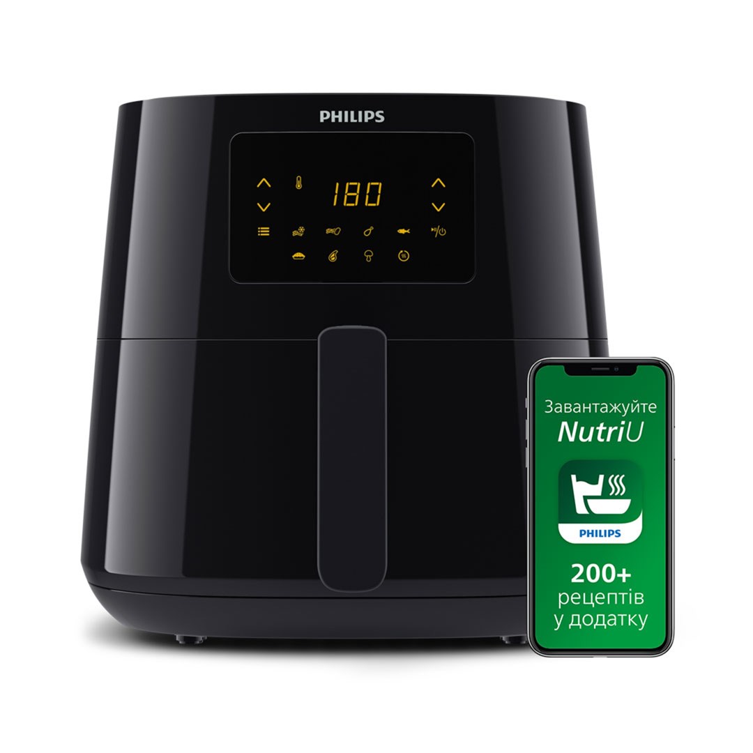 Friteza PHILIPS HD9270/90 (crna, samostojeća, 6.2 L, 2000 W, tehnologija vrućeg zraka)-9