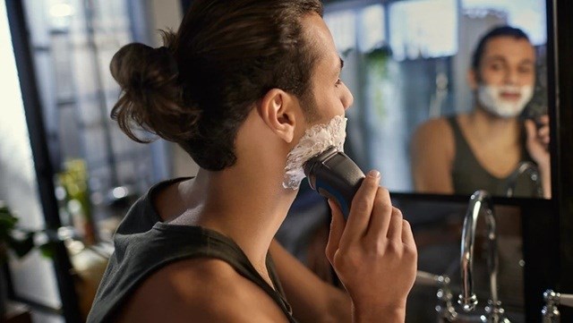 Philips S1151/00 men's shaver Rotation shaver Trimmer Black, Blue-4