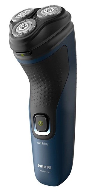 Philips S1151/00 men's shaver Rotation shaver Trimmer Black, Blue-0