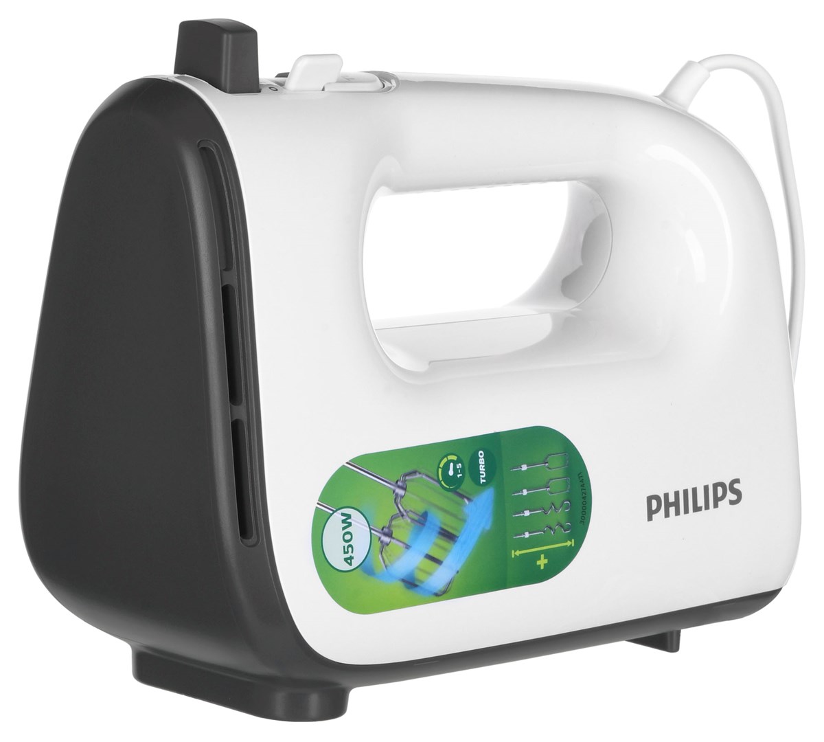 Ručni mikser Philips 5000 series HR3741/00 450 W bijeli-9