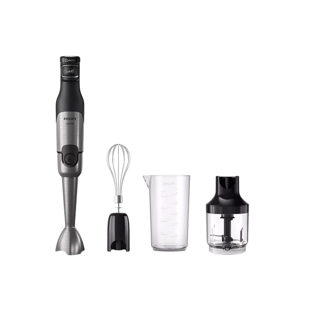 Ručni mikser PHILIPS 5000 series HR2683/00 (1200 W, 3 brzine, crna boja, nehrđajući čelik)-3