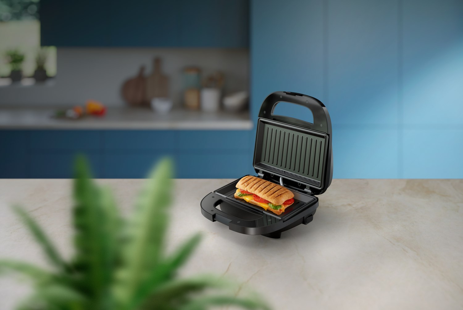 Philips 3000 series HD2330/90 sandwich maker 750 W Black-4